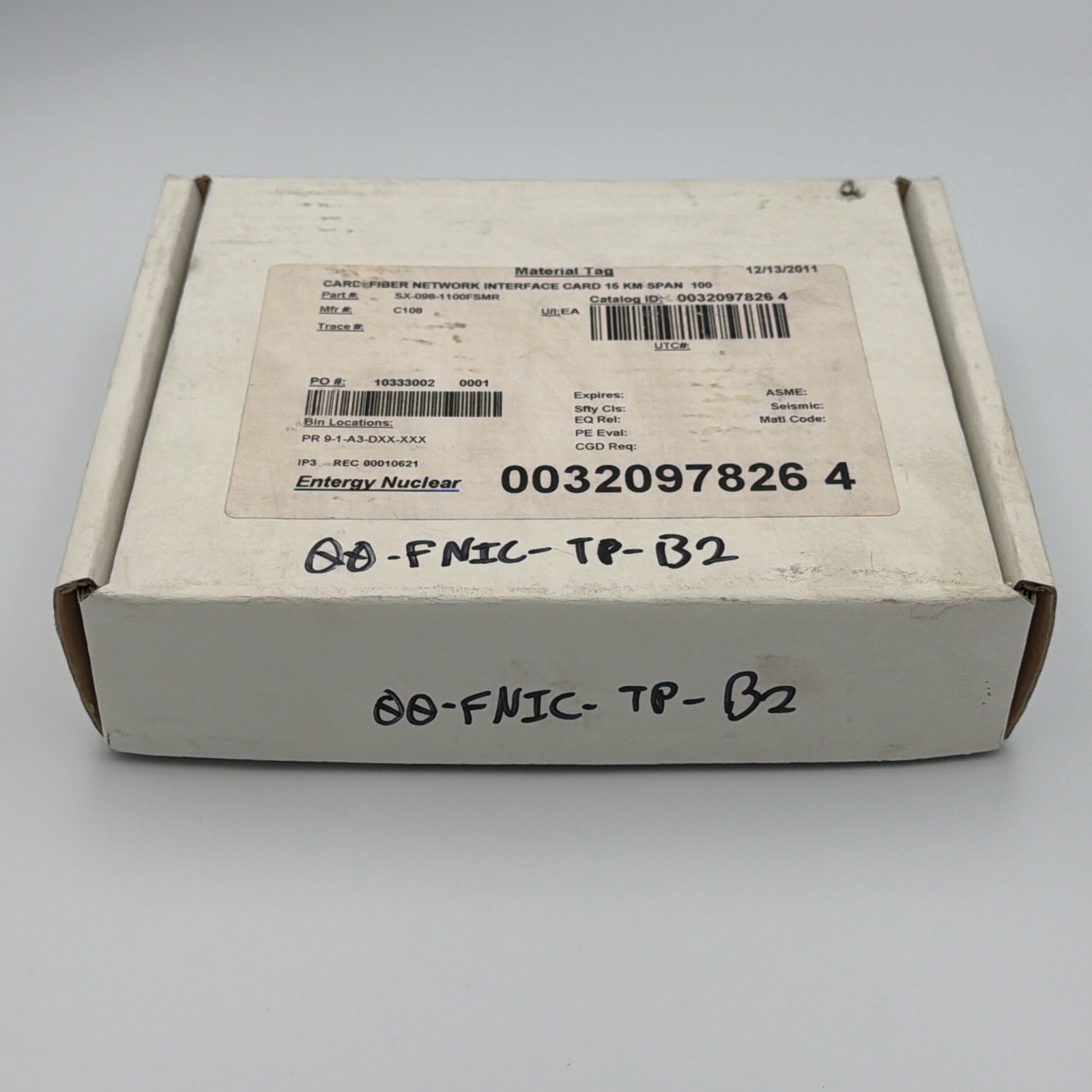 CORETEK FNICTPB2.JOB 00-FNIC-TP-B2 FIBER NIC PCI SC CONTROLLER CARD
