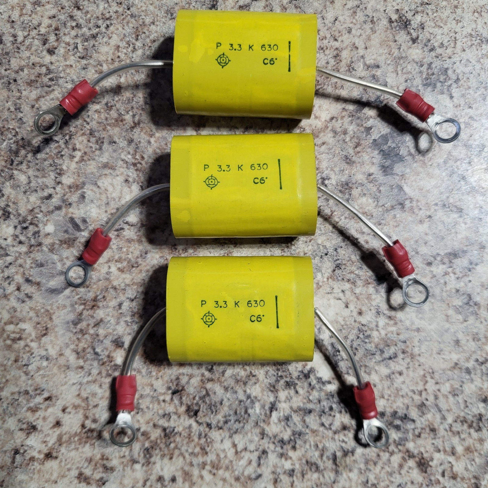 Hitachi P 3.3 K 630 Capacitor P3.3K630 P33K630 Mounted