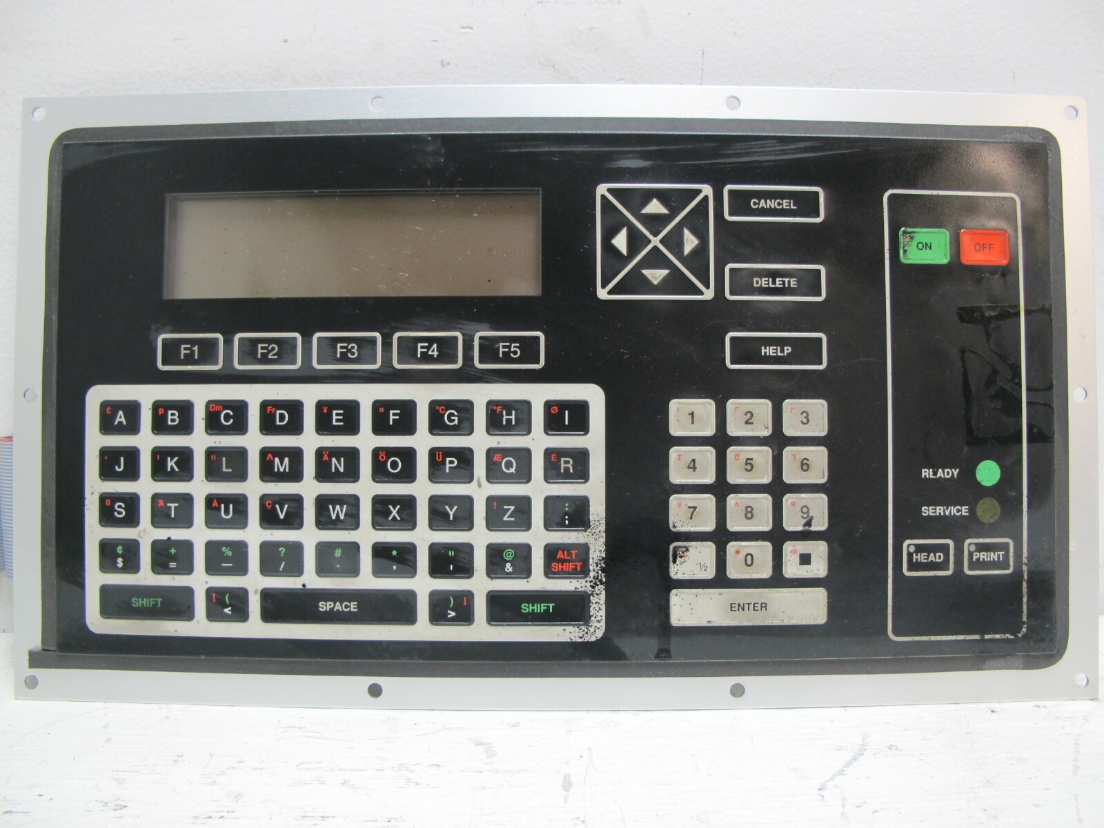 Videojet Excel 100 355323-A Keyboard Interface Control Board Video Jet PC PCB V