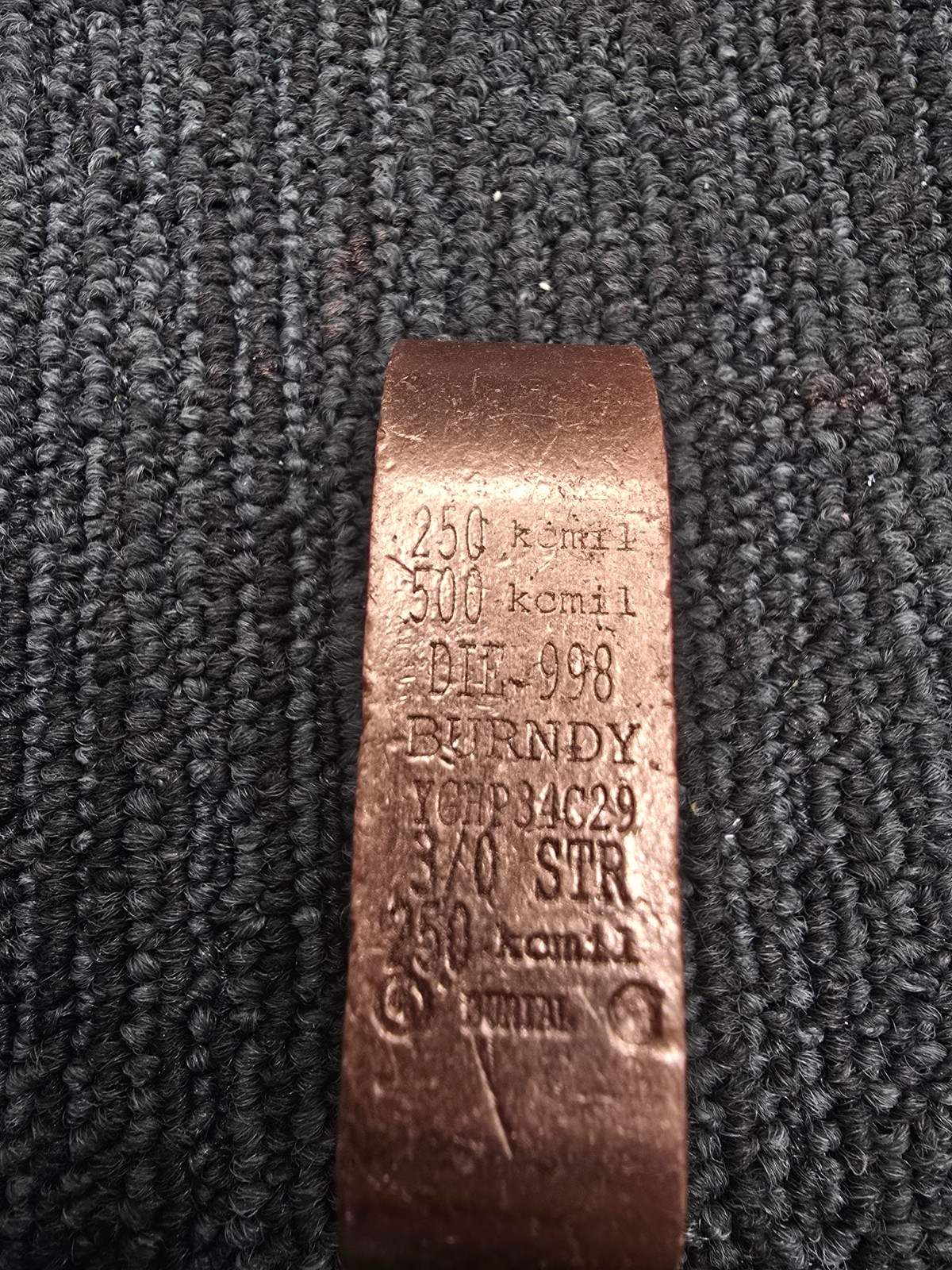 Burndy YGHP34C29, Copper Conductor, Compression Ground C-Tap Connector