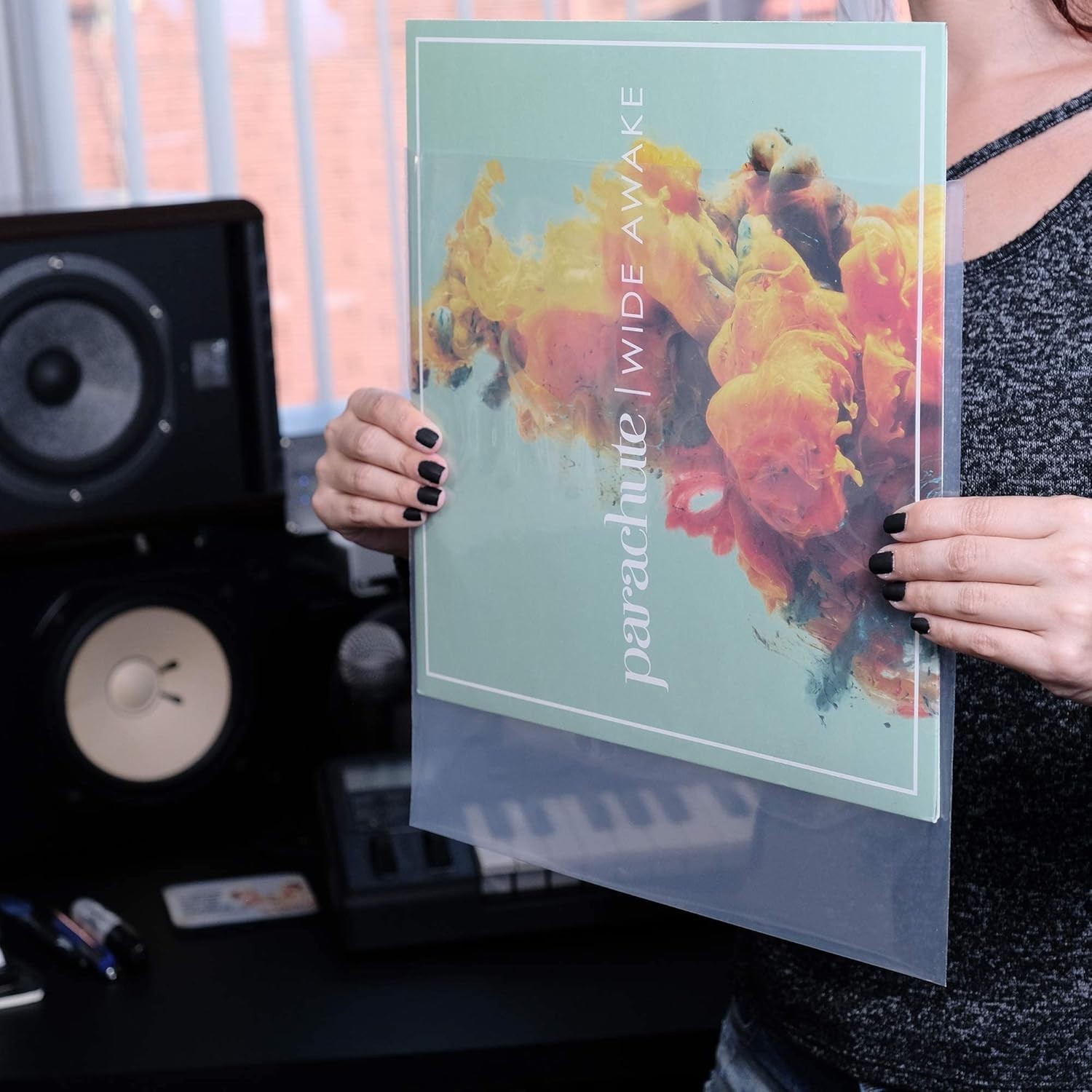 Fundas protectoras exteriores para portadas de vinilos y discos, libres de ácido