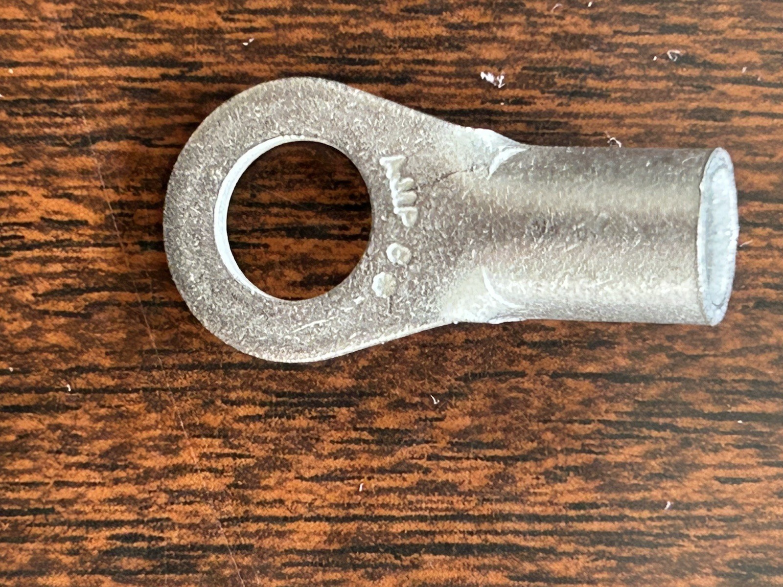 TE 33461 (Qty 100) Ring Terminal Connector, non insul. 1/4 Stud Circular 8 AWG