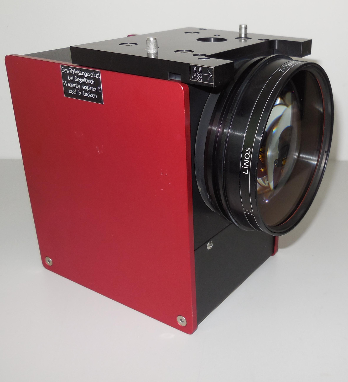 Rofin Sinar P/N 130400333 & Linos f=163mm 1064nm