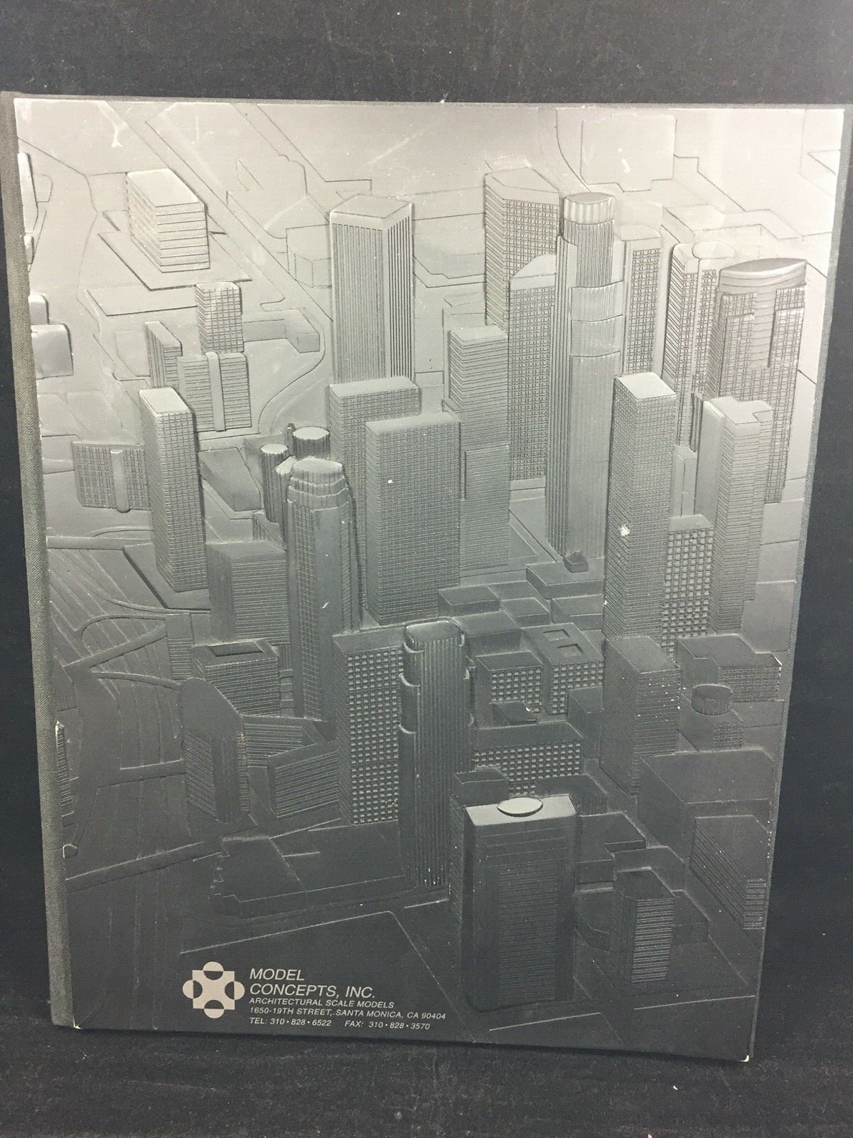 1996 MODEL CONCEPTS, INC, ARCHITECTURAL SCALE MODELS PROMO BOOK, HARDCOVER