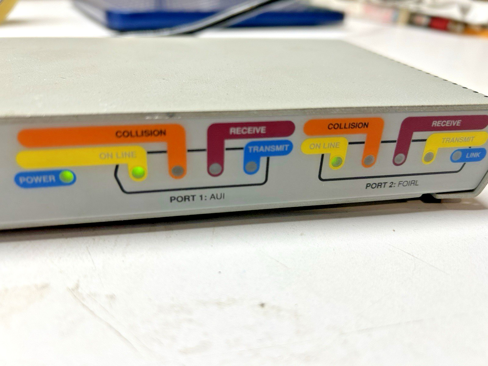 Allied Telesis CentreCOM Micro Repeater & Power Cord # AT-MR126F