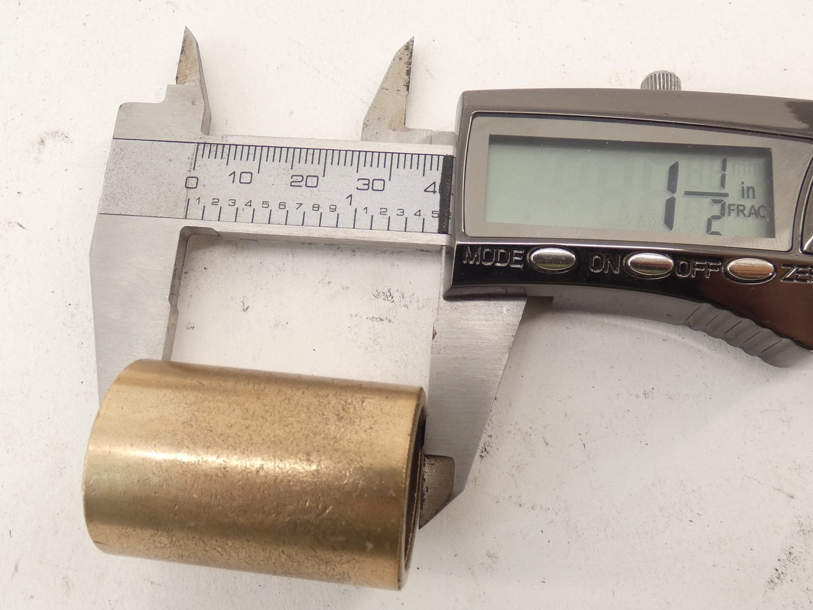 *Lot of 5* Sintered Bronze Flanged Sleeve Bearing 3/4″ Bore 1-1/2″ Length