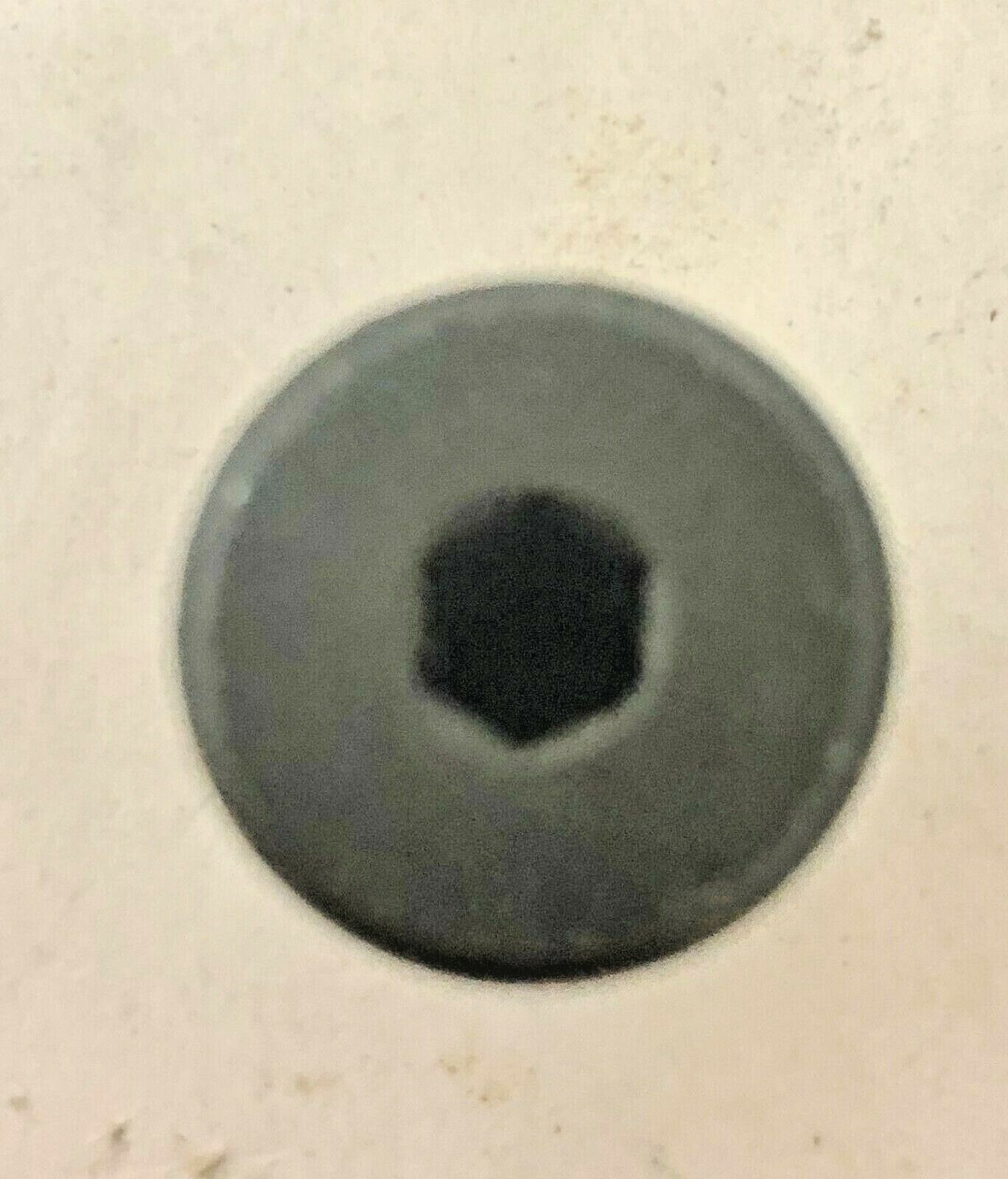 1/4″ Furniture Connector Cap Black Qty Lot of 350 # 9717