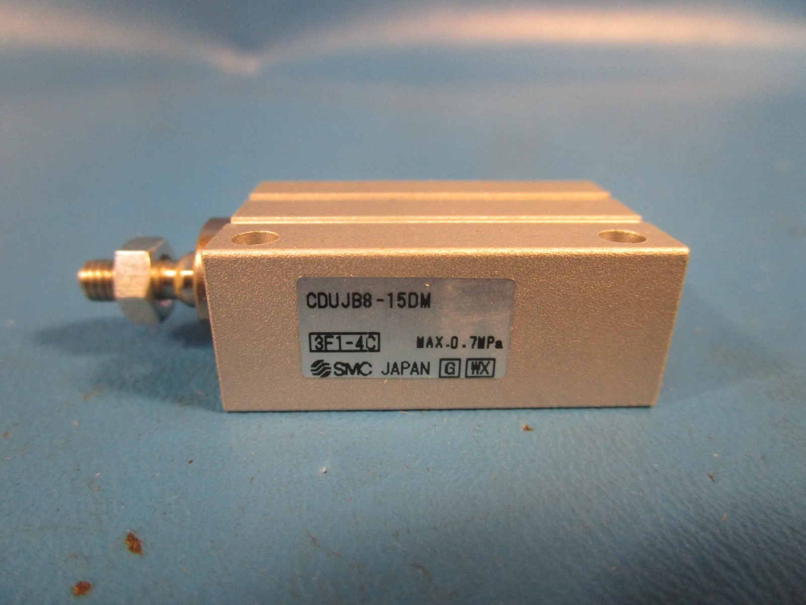 SMC CDUJB8-15DM, Mini Free Mount Cylinder, 8mm Bore, 15mm Stroke, Auto Switch