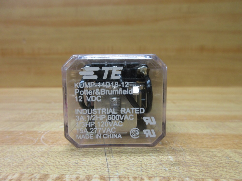TE Connectivity KUMP-14D18-12 AMP Relay KUMP14D1812