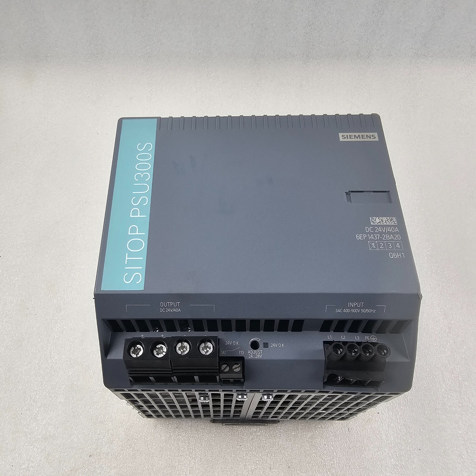 SIEMENS SITOP PSU300S POWER SUPPLY 6EP1437-2BA20