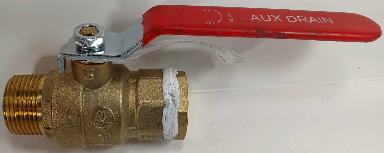 1 NEW RELIABLE 5G1/26 1″ AUXILLARY DRAIN BALL VALVE W/PLUG NNB ***MAKE OFFER***