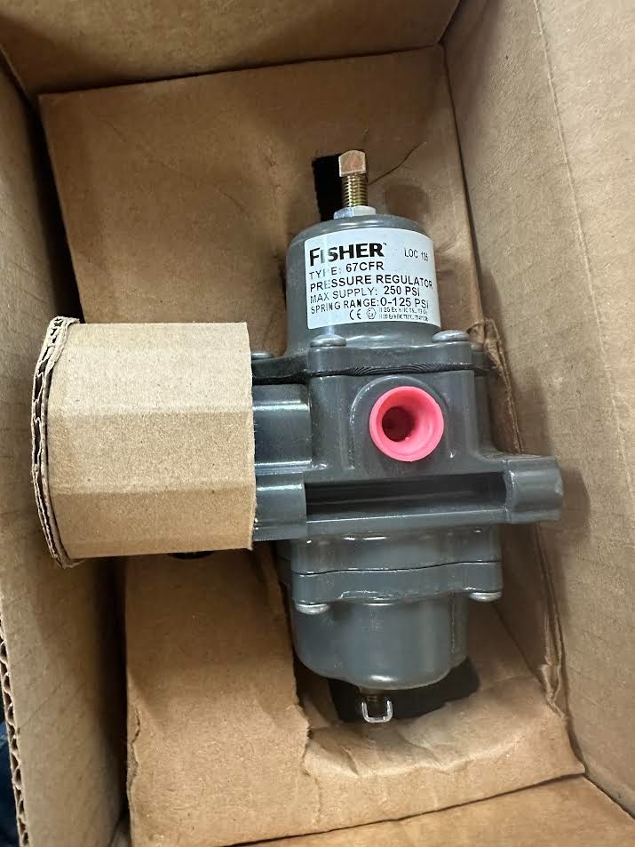 FISHER FS-67CF-1663-38550 PRESSURE REGULATOR STOCK