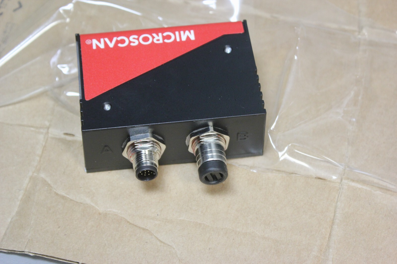 NEW MICROSCAN LASER BARCODE SCANNER QX-830 & FIS-0830-1004G