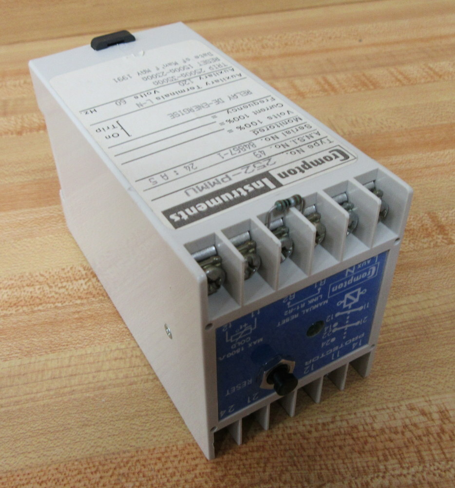 Crompton Instruments 252-PMMU Relay 252PMMU