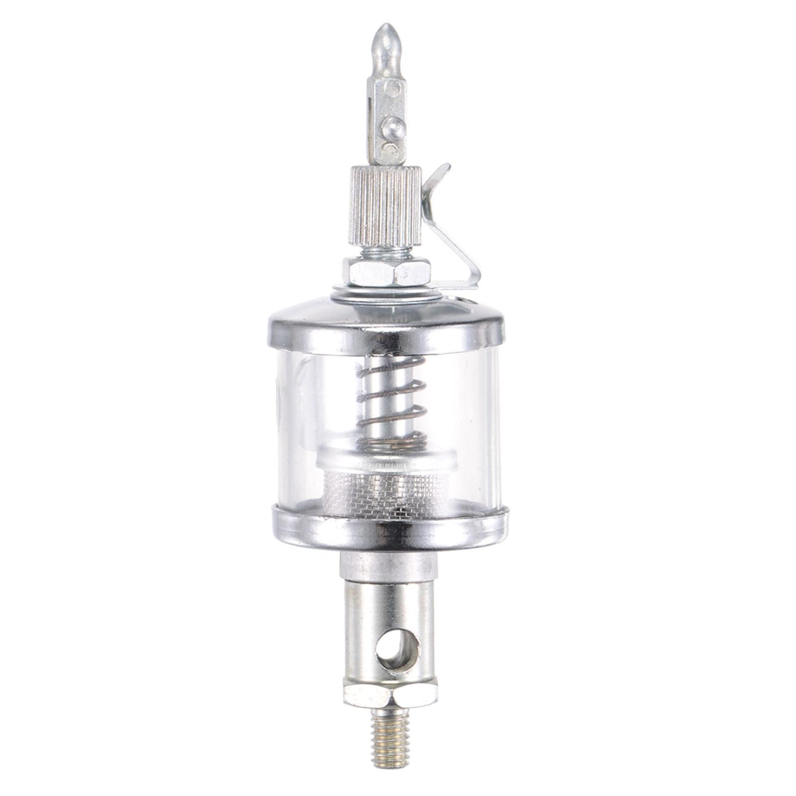 Needle Valve Type Oil Cup M6x1 Thread 16ml Sight Gravity Drip Feed Oiler