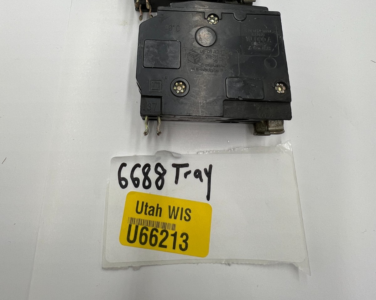 Square D Q0250 2 Poles 50A 120/240V 50/60Hz Circuit Breaker