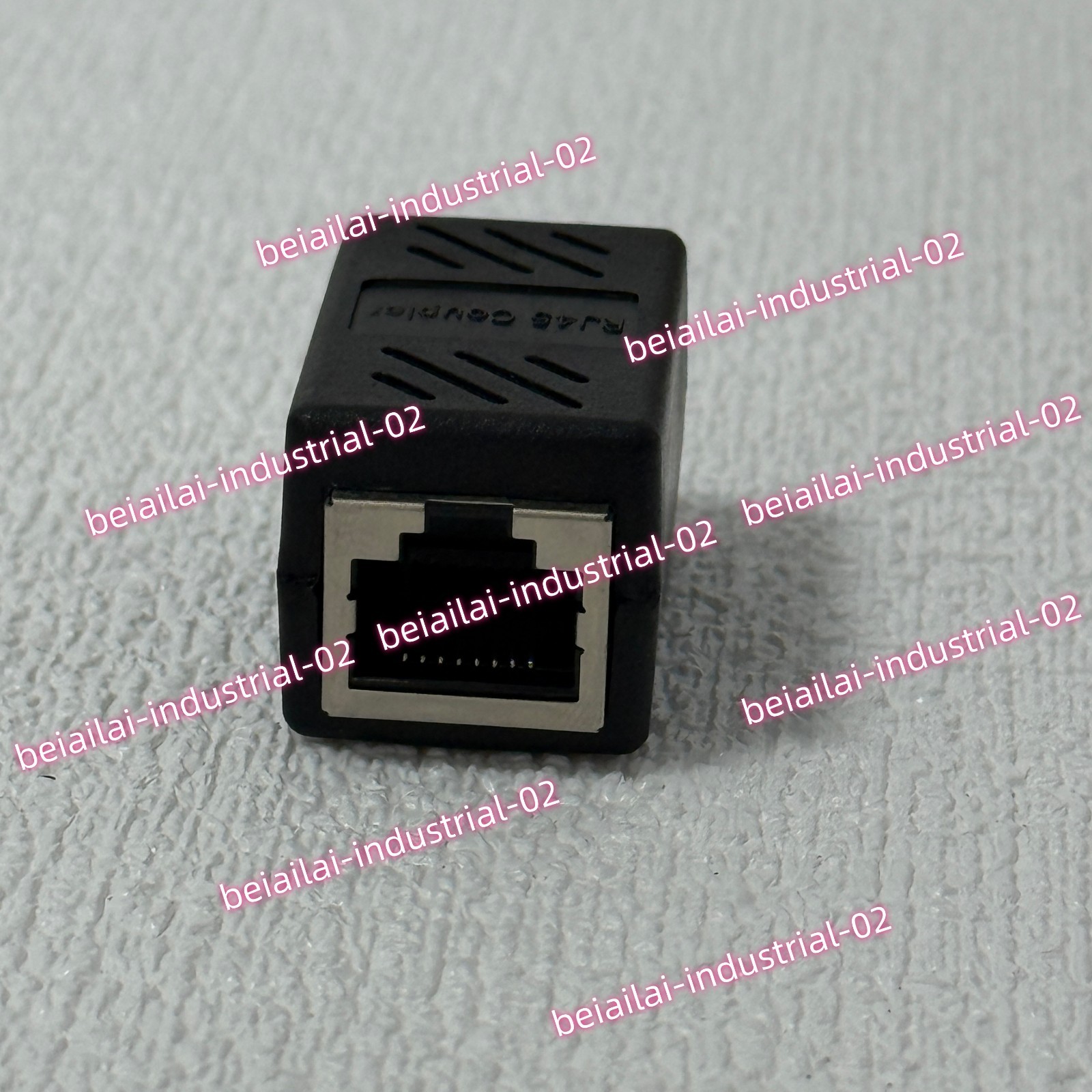 2pcs RJ45 Inline Coupler Cat7/Cat6 Ethernet Network Cable Extender Connector