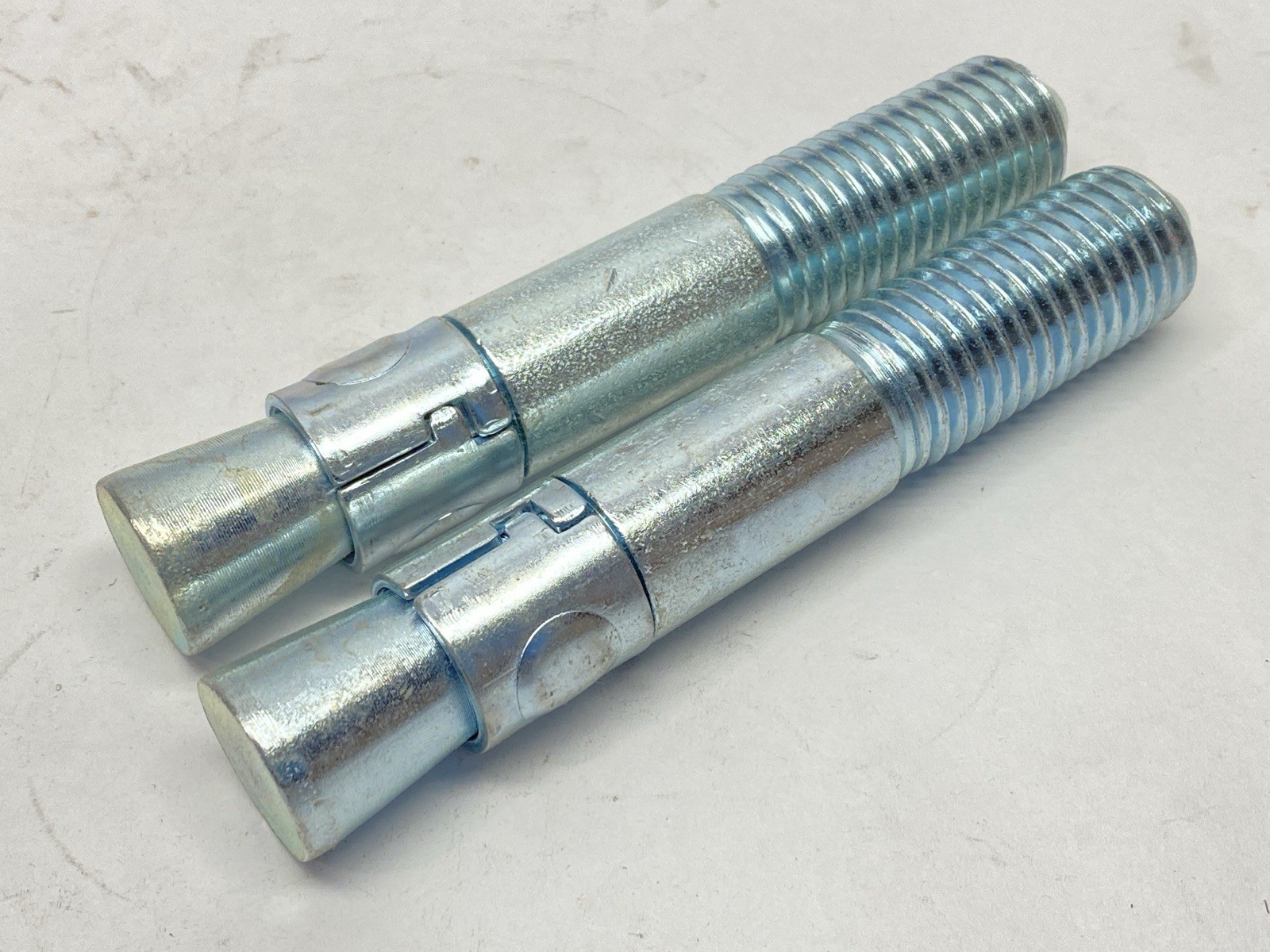 1″ x 6″ Concrete Wedge Anchors Zinc Plated LOT OF 2