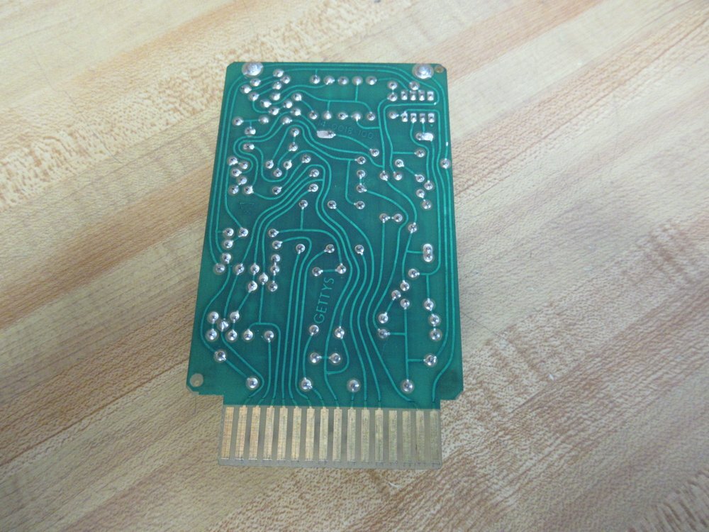 Gettys 14-0018-100 Firing Card 140018100