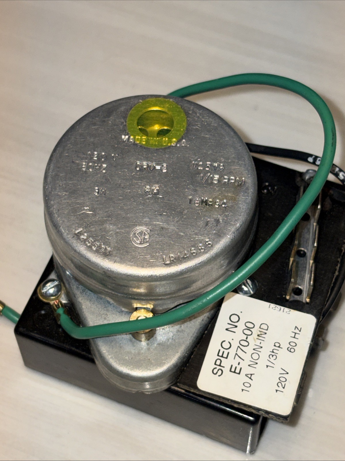 3 QTY! BULK MIX LOT- GE Defrost Timer Internal Timer LR14686 WR9X396 E-770-00