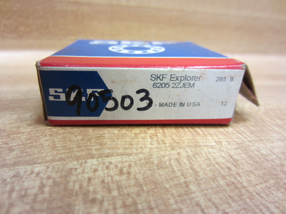 SKF 6205-2Z/C3GJN Ball Bearing 6205-2ZJEM