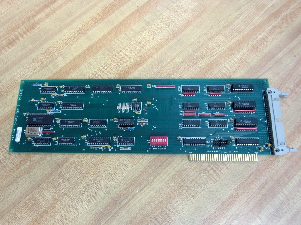 MBC MID-64 Circuit Board 14033 PC6332 W/O Adapter Bar