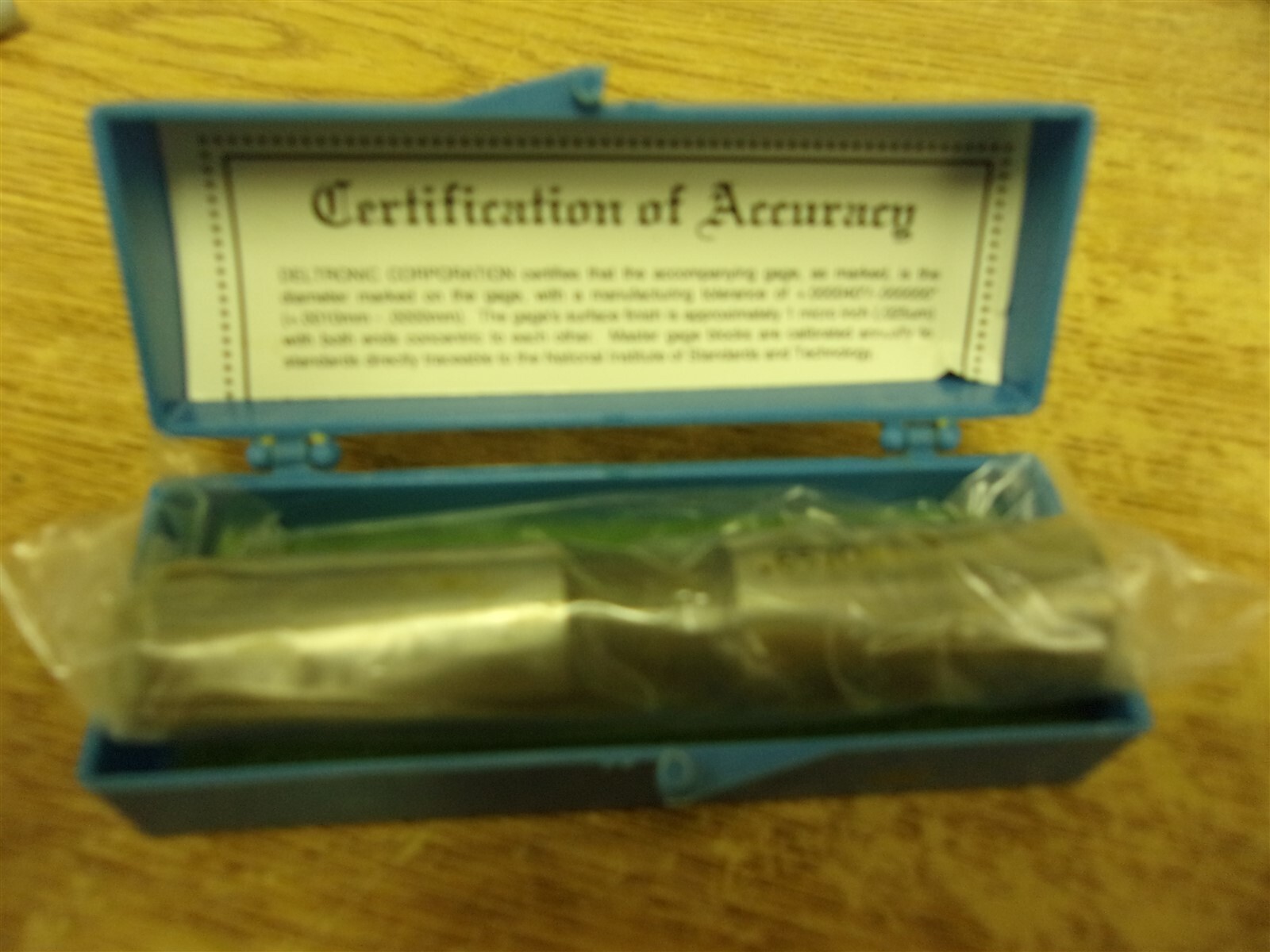 NEW Deltronic Pin Plug Gage Gauge .6570 *FREE SHIPPING*
