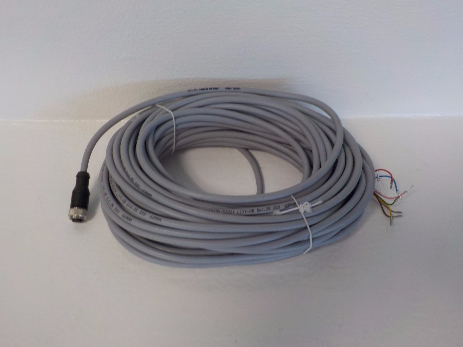 ESCHA 1207730 KA-0908 NEW-NO BOX 8 PIN FEMALE CONNECTOR CABLE 1207730KA0908