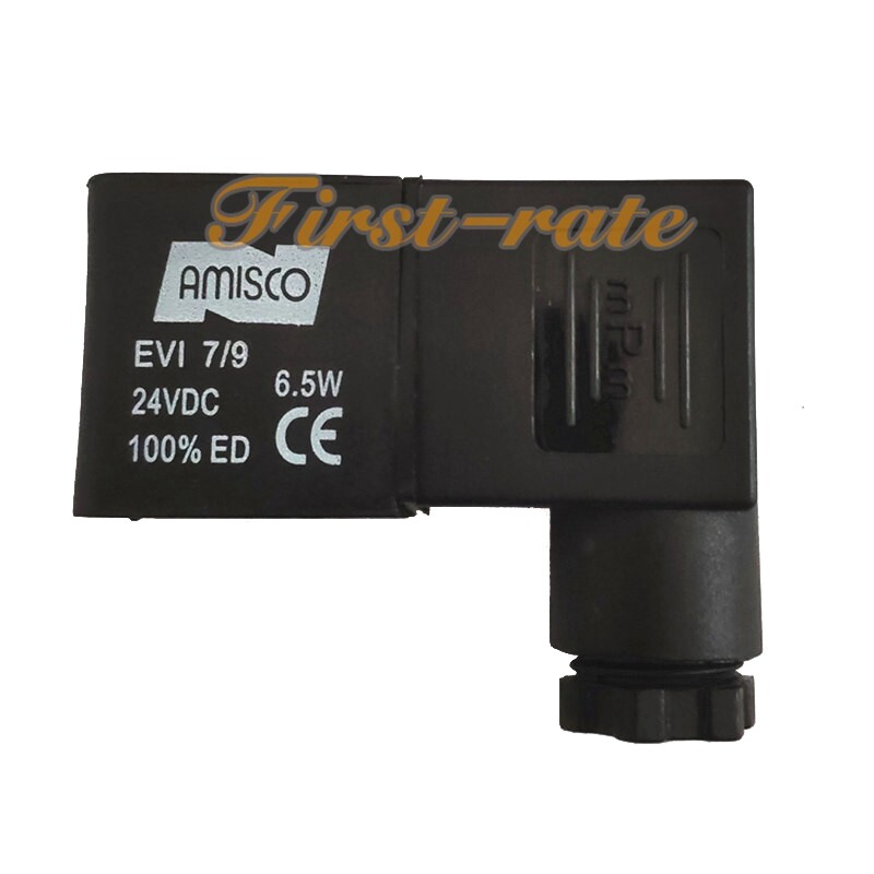 1PCS NEW AMISCO Solenoid Valve Coil EVI 7/9 24VDC 6.5W