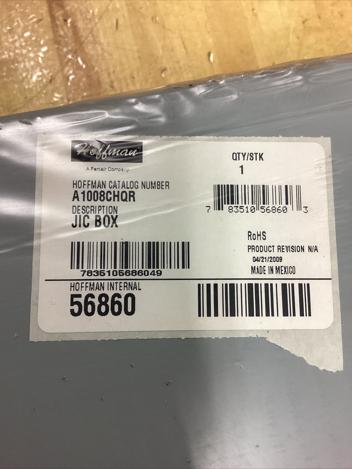 HOFFMAN A1008CHQR ENCLOSURE E20