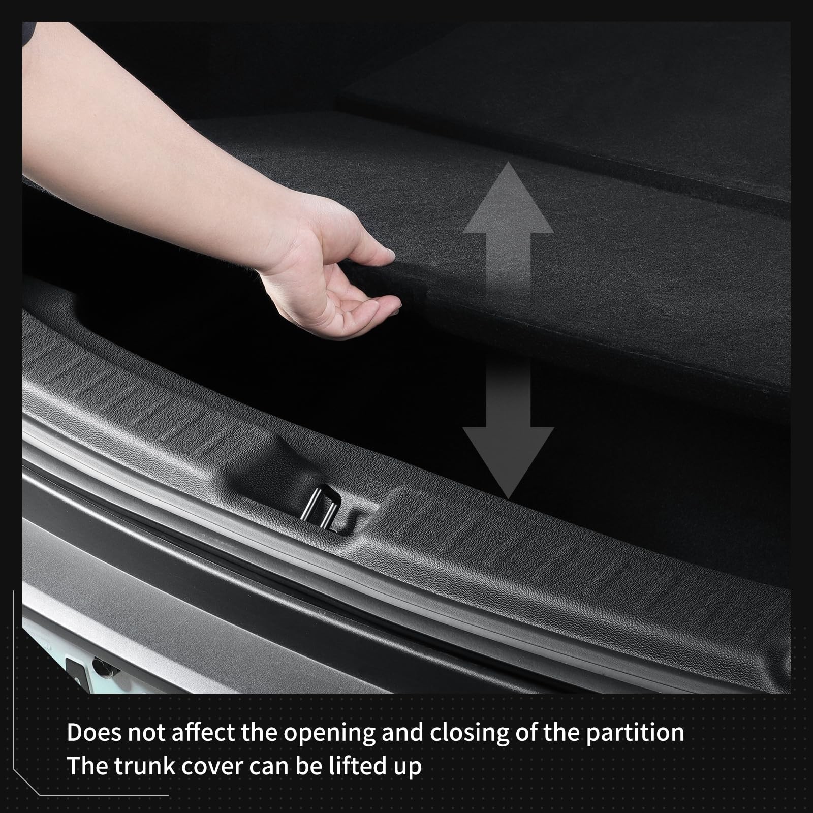 2PCS Trunk Tailgate Mat & Rear Bumper Guard for Tesla Model Y Juniper 2025 20…