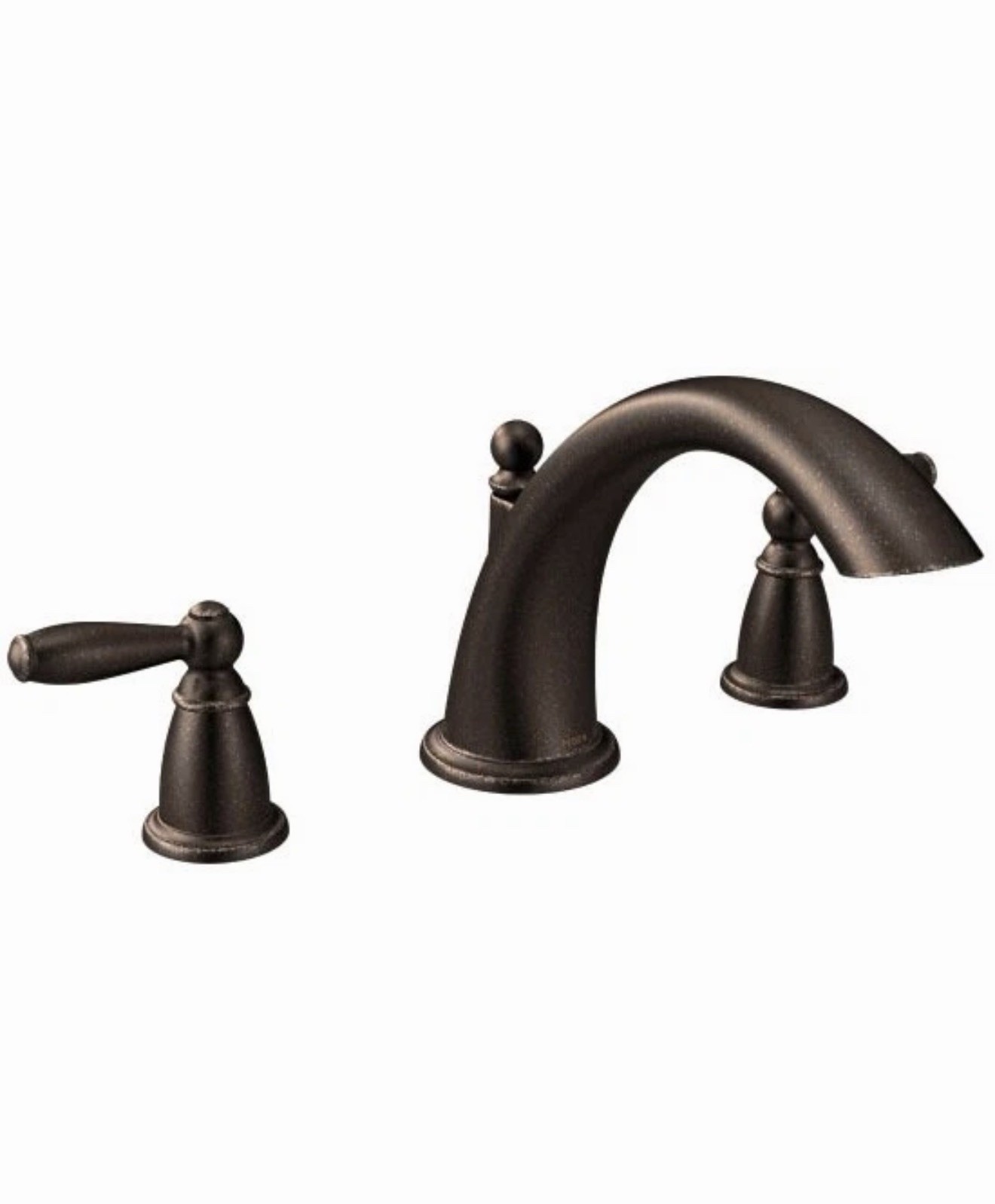 Moen T933ORB Brantford Two Handle Roman Tub Faucet Trim Kit in Oil Rubbed Bronze