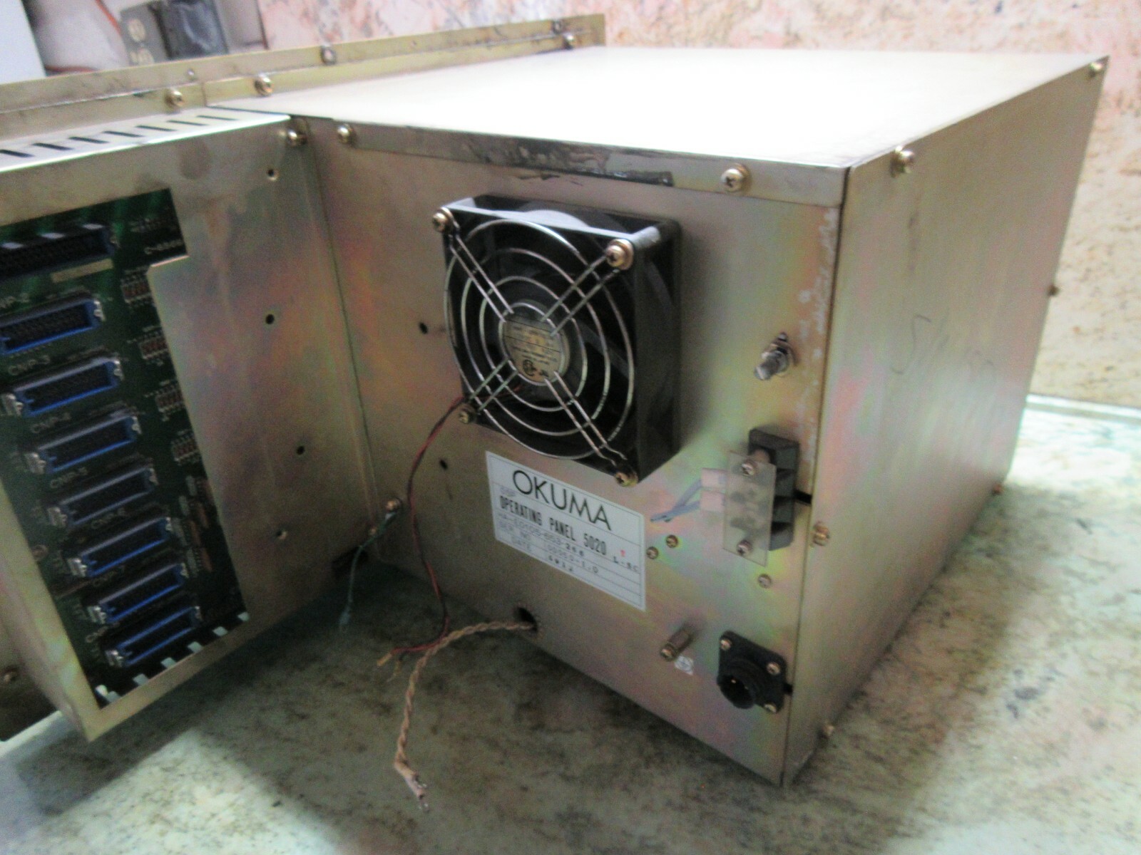 OKUMA LR15 OSP5020 MONITOR OPERATING PANEL HA-E0105-653-266 L-SC DISPLAY WARANTY