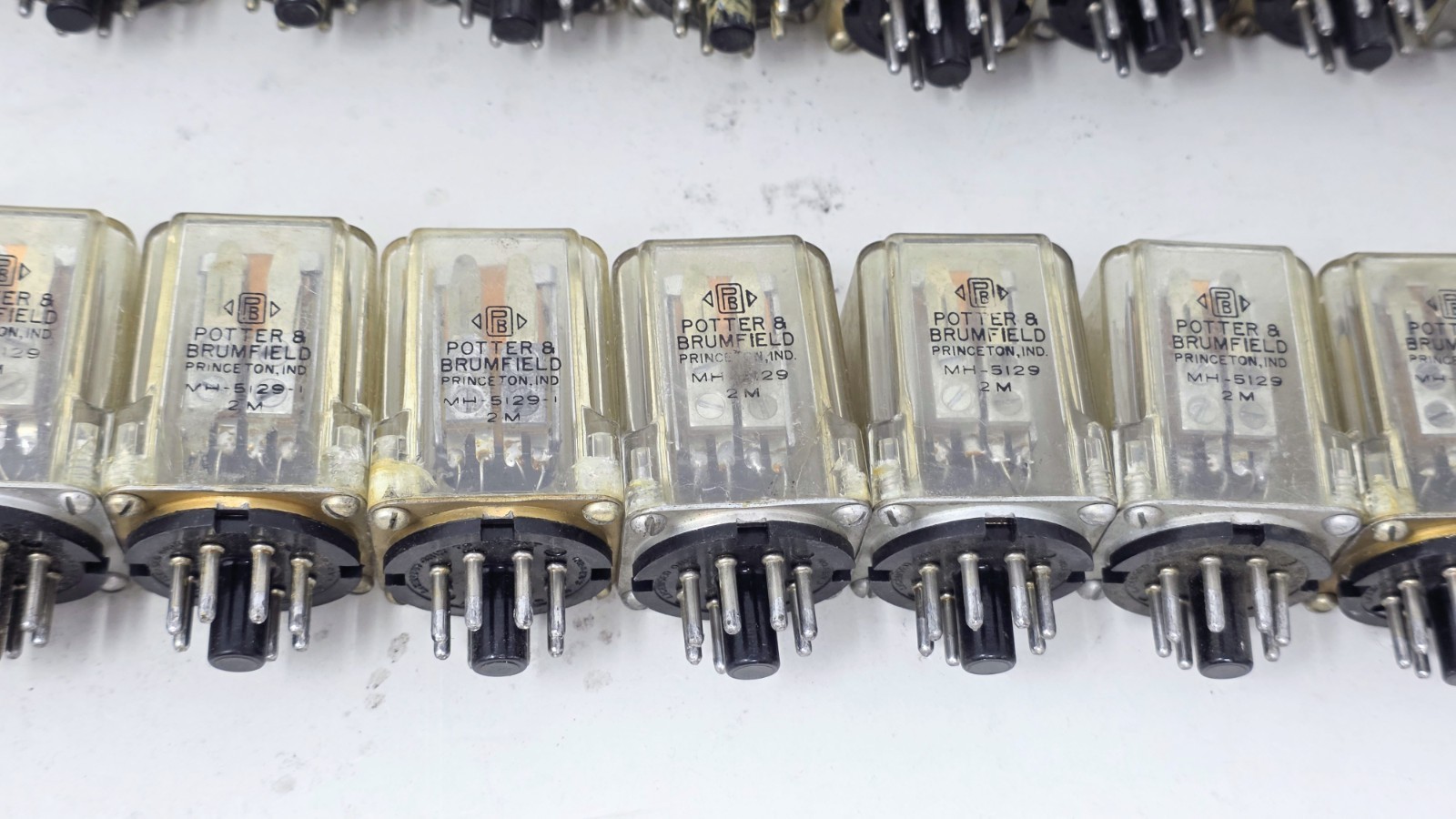 (Lot of 20) AMF Potter & Brumfield MH-5129 Relays