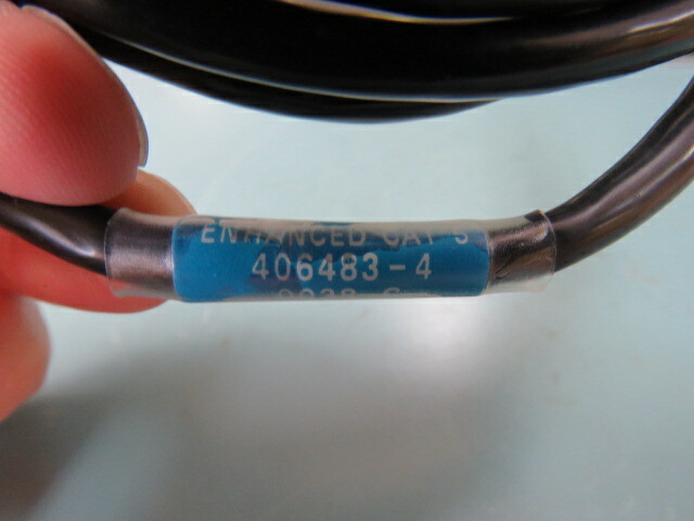 AMP E141823-24AWG Qty of 5 per Lot E141823 3 ft enhanced Cat 5 Ethernet Cable