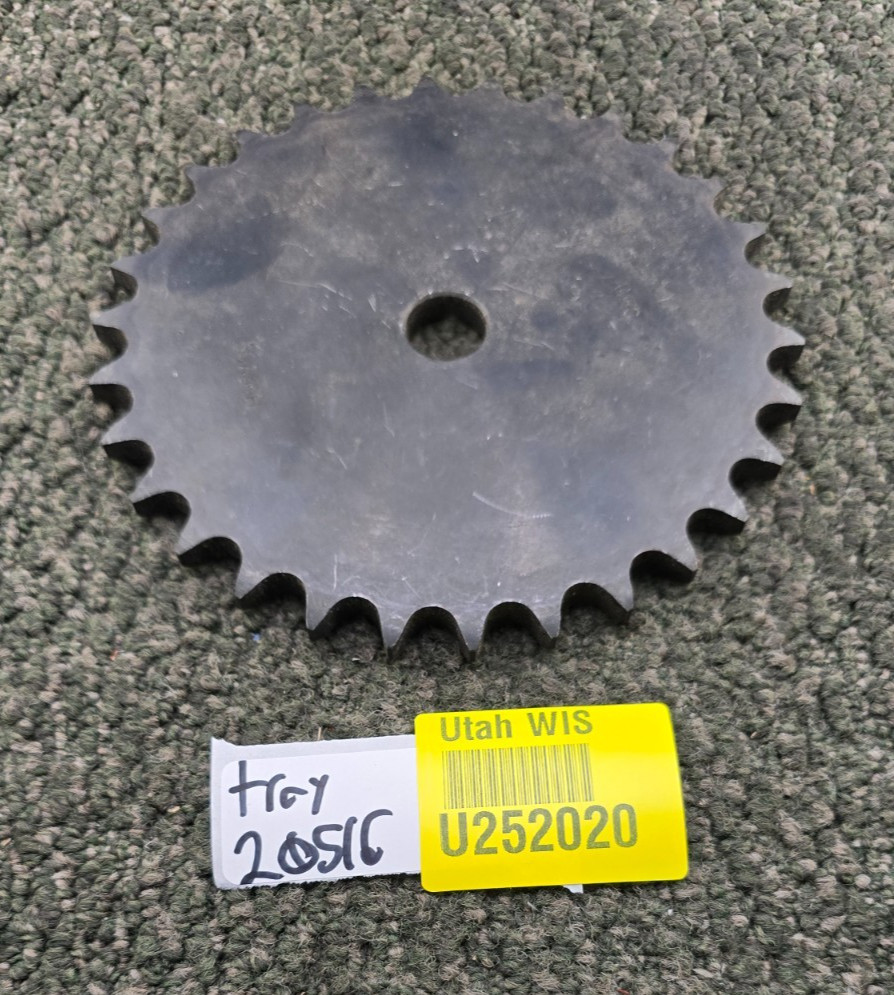 50A30H 30-Teeth A-Type Plate Sprocket #50 Roller Chain 0.71″ Bore x 6-3/8″ OD
