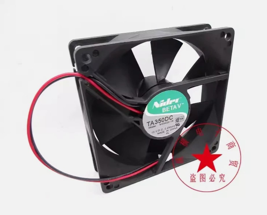 1PC Nidec TA350DC M33422-16 9025 12V 0.29A chassis cooling fan