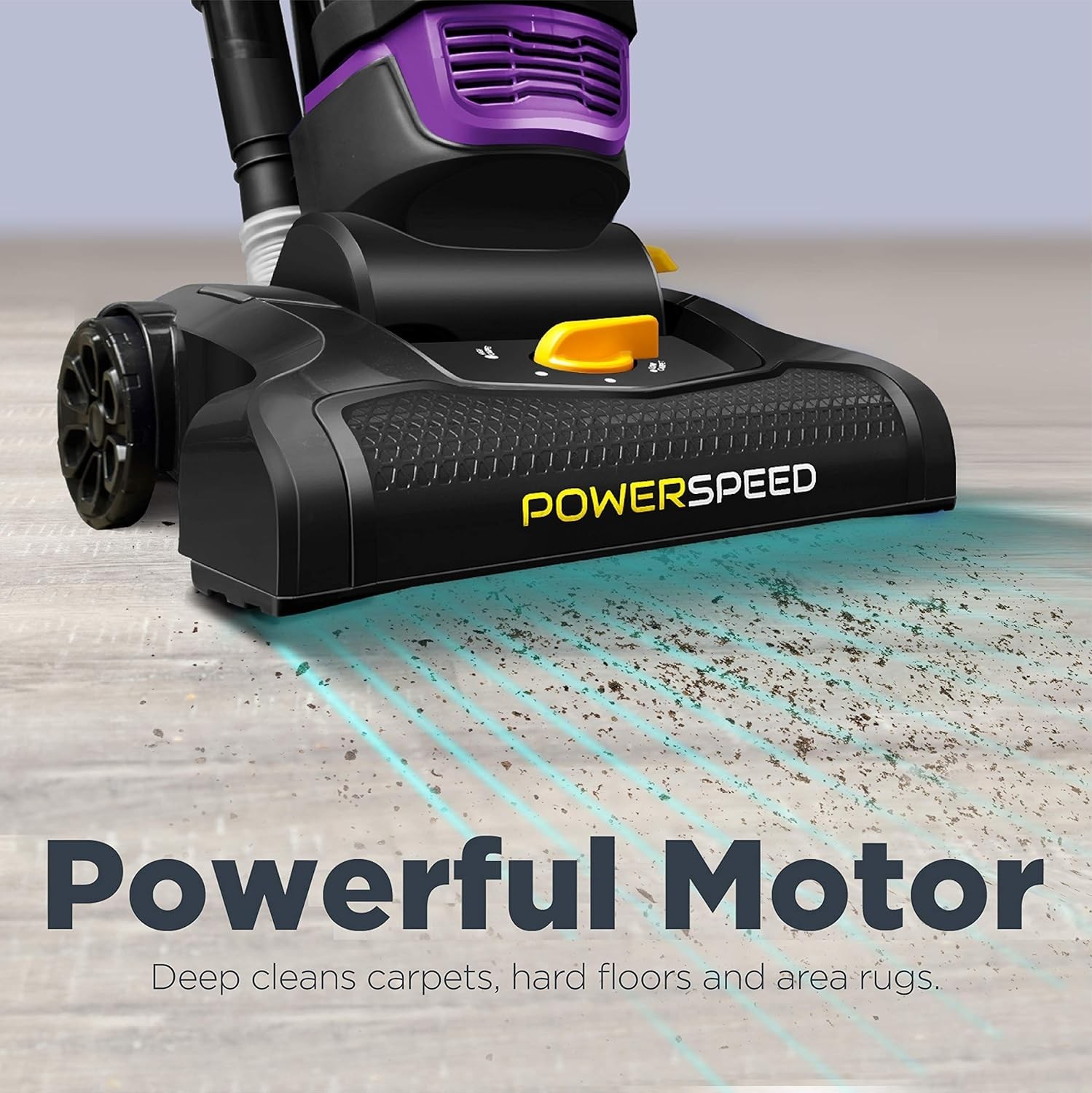 Eureka NEU182B PowerSpeed Bagless Upright Vacuum Cleaner Purple Lightweight