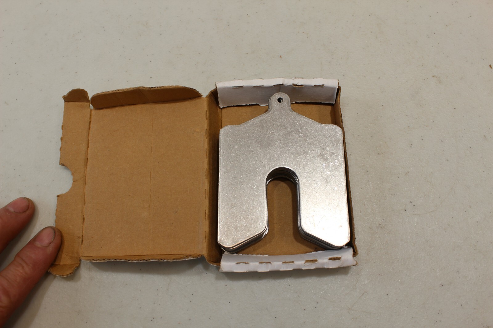 Accushim Size B .075 slotted shims pack of 10