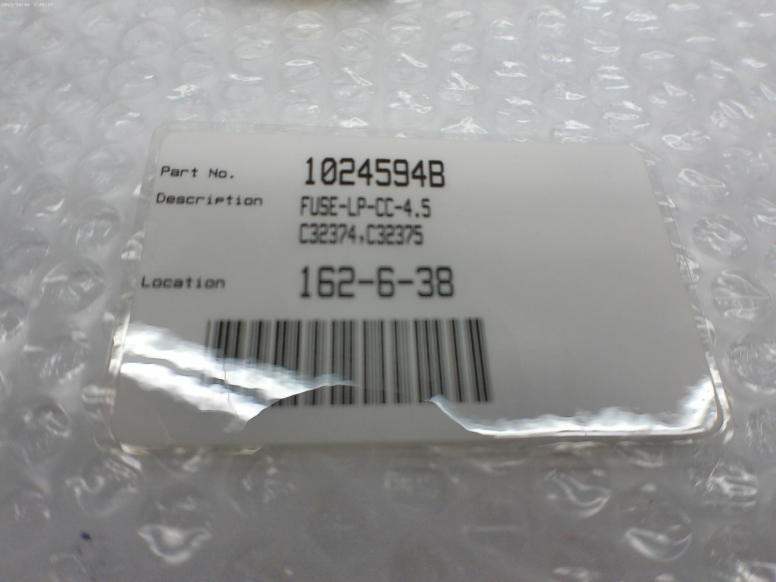 BUSSMANN LP-CC-4-1/2 FUSE LOT OF 7 NSNP
