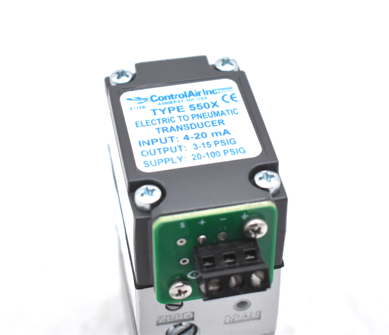 CONTROL AIR INC 550-ACT TRANSDUCER