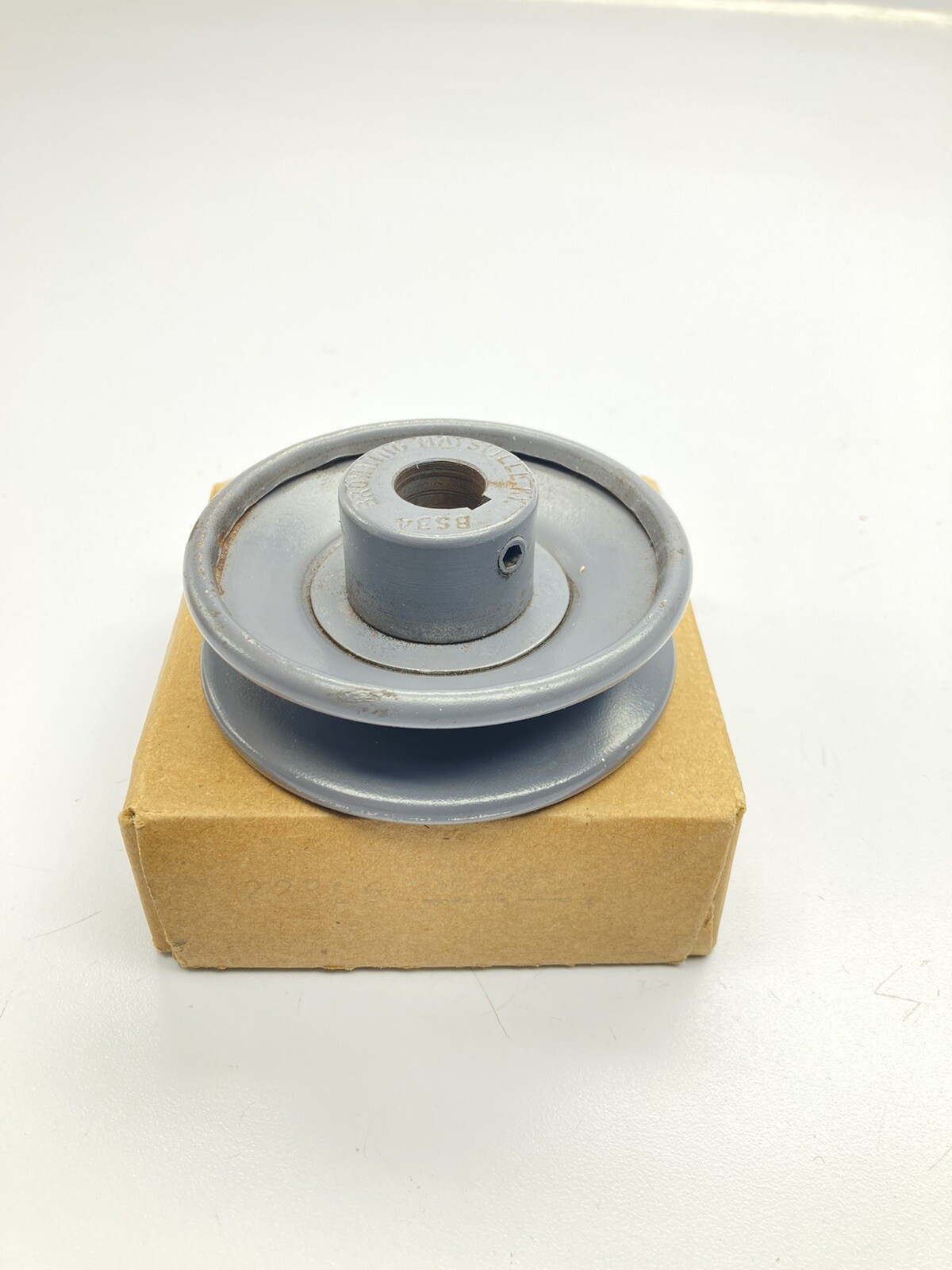 LOT OF 4 UNUSED BROWNING BS34-5/8 V-BELT PULLEY 1-GROOVE 5/8″-BORE