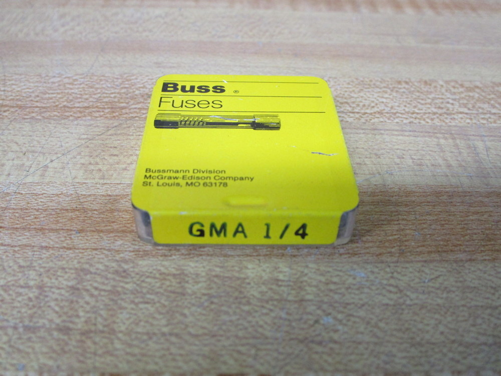 Buss GMA-1/4 Bussmann Fuse GMA14 Fine Wire Element (Pack of 15)