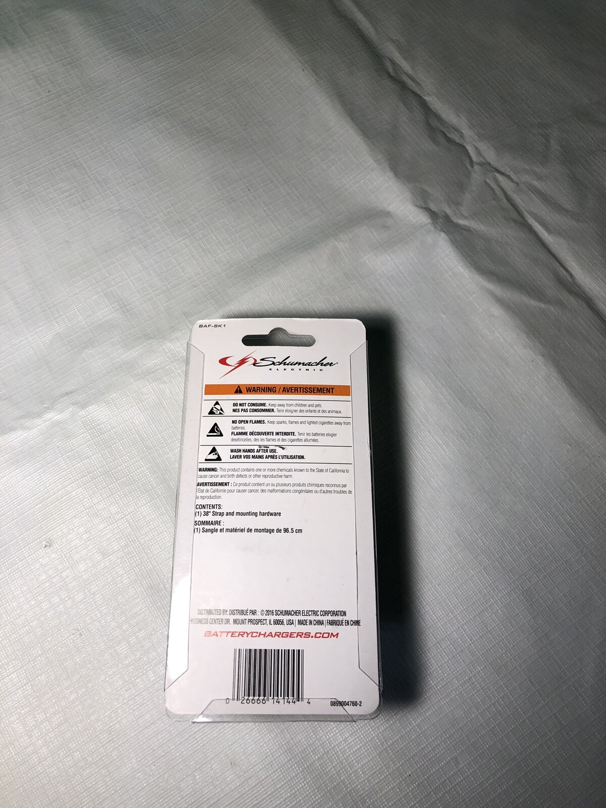 Schumacher Electric Battery Strap 38”