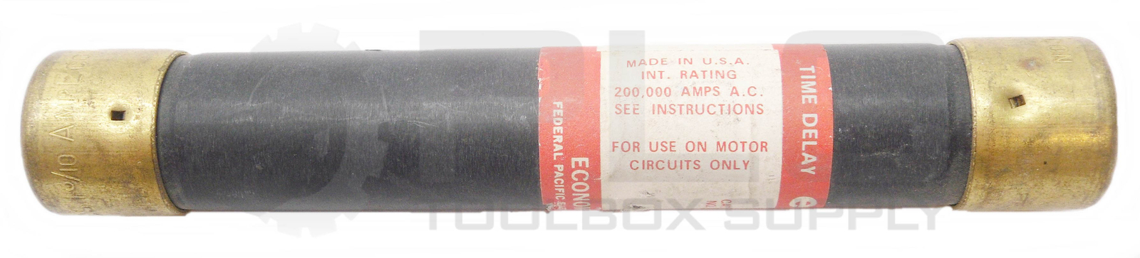LOT OF 3 ECON ECS 1-8/10 ALL PURPOSE FUSE CLASS K5 600V 1-8/10AMP