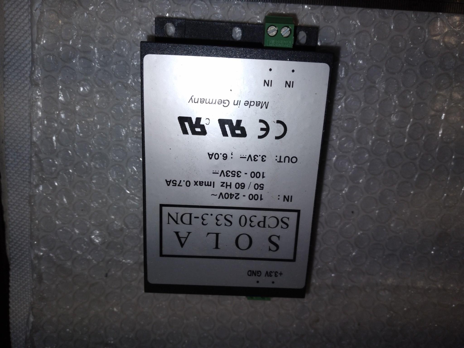 SOLA SCP30 S3.3-DN 100-240V 50/60HZ IMAX 0.75A 100-353V