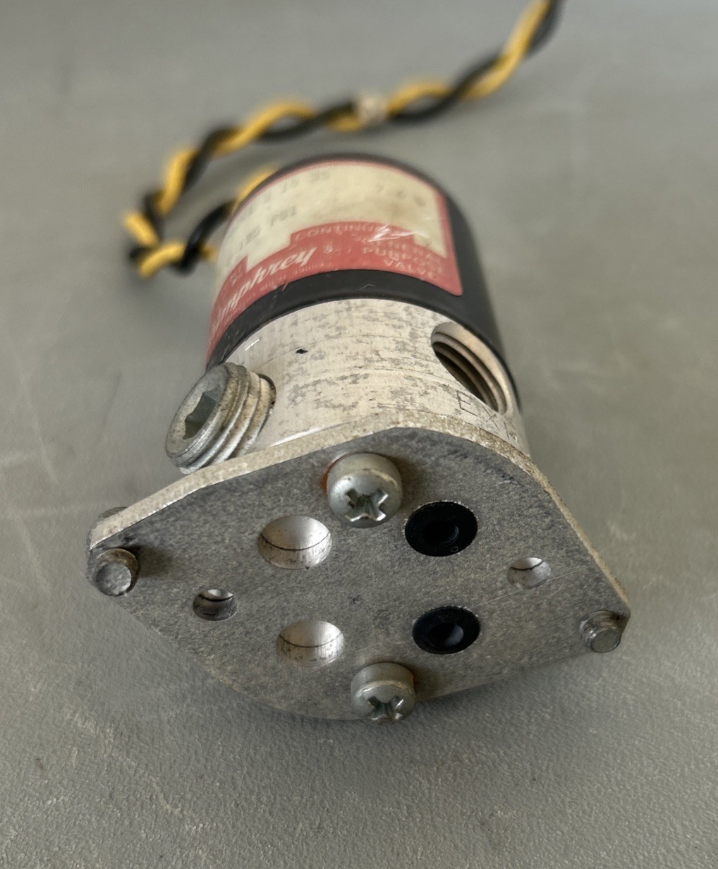 Humphrey General Purpose, Valve T062E 1–3 – 10–35 7.6 W 0–1 25 – Psi , ￼