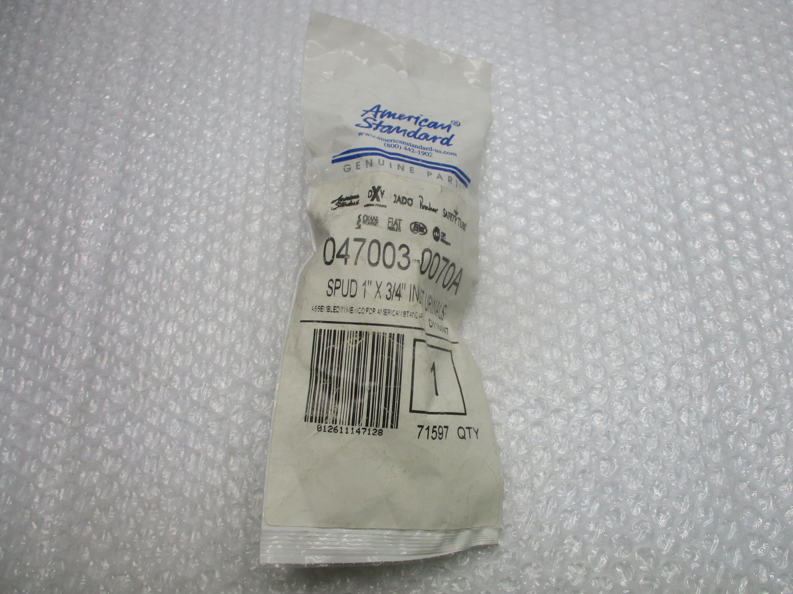 AMERICAN STANDARD 047003-0070A 1″X3/4″ URINAL STUD NSMP