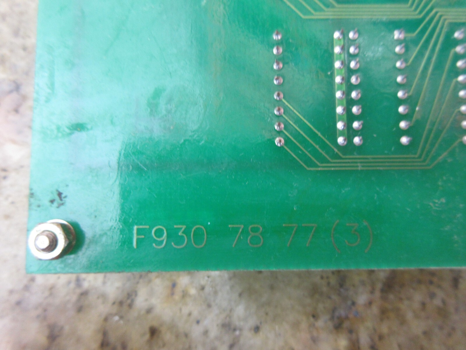 FUJI CIRCUIT BOARD UMC-F SUB CARD F930 78 77(3)