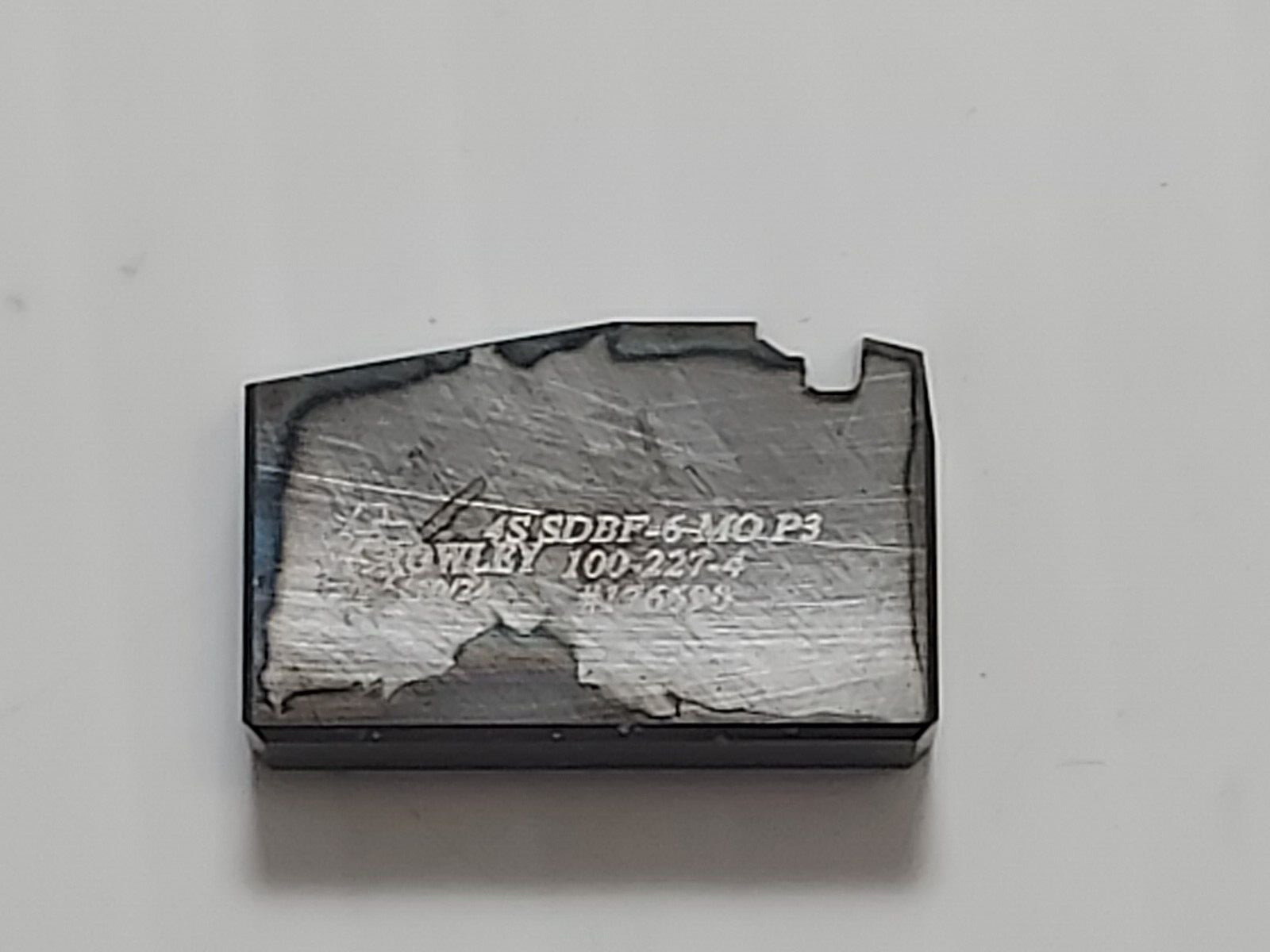 (Pack of 10) Crowley Tool Carbide Inserts, 4S SDBF-6MO P3 100-227-4 10/24